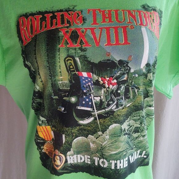 2015 Rolling Thunder 28th Ride to the Wall Motorcycle Rally Washington D… - Picture 2 of 8